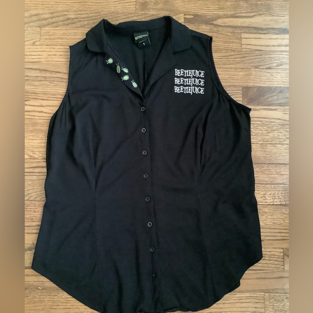 Torrid Beetlejuice Sleeveless Top
